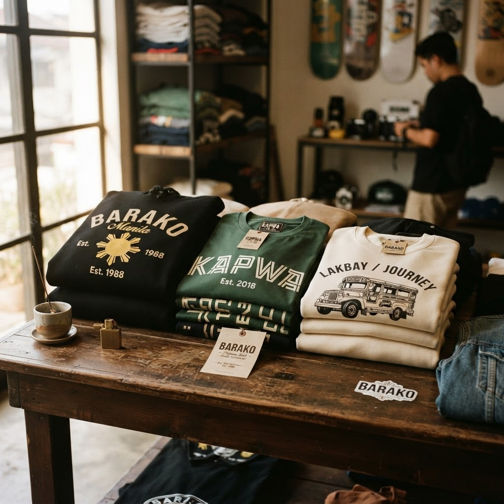 Filipino-American streetwear apparel brand collection